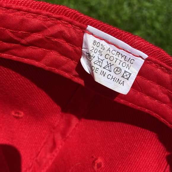 NOS All aboard the Trump Train 2020 hat full 6 panel adjustable back strap cap - Picture 7 of 8